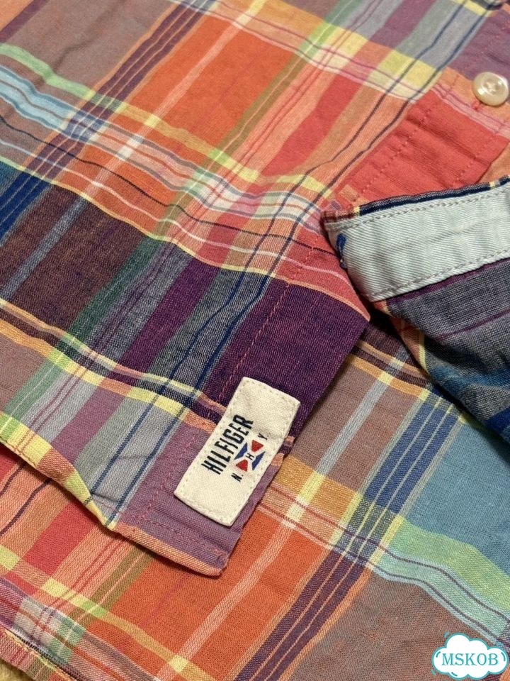 Рубашка/tommy hilfiger/редкая очень красивая фото 4