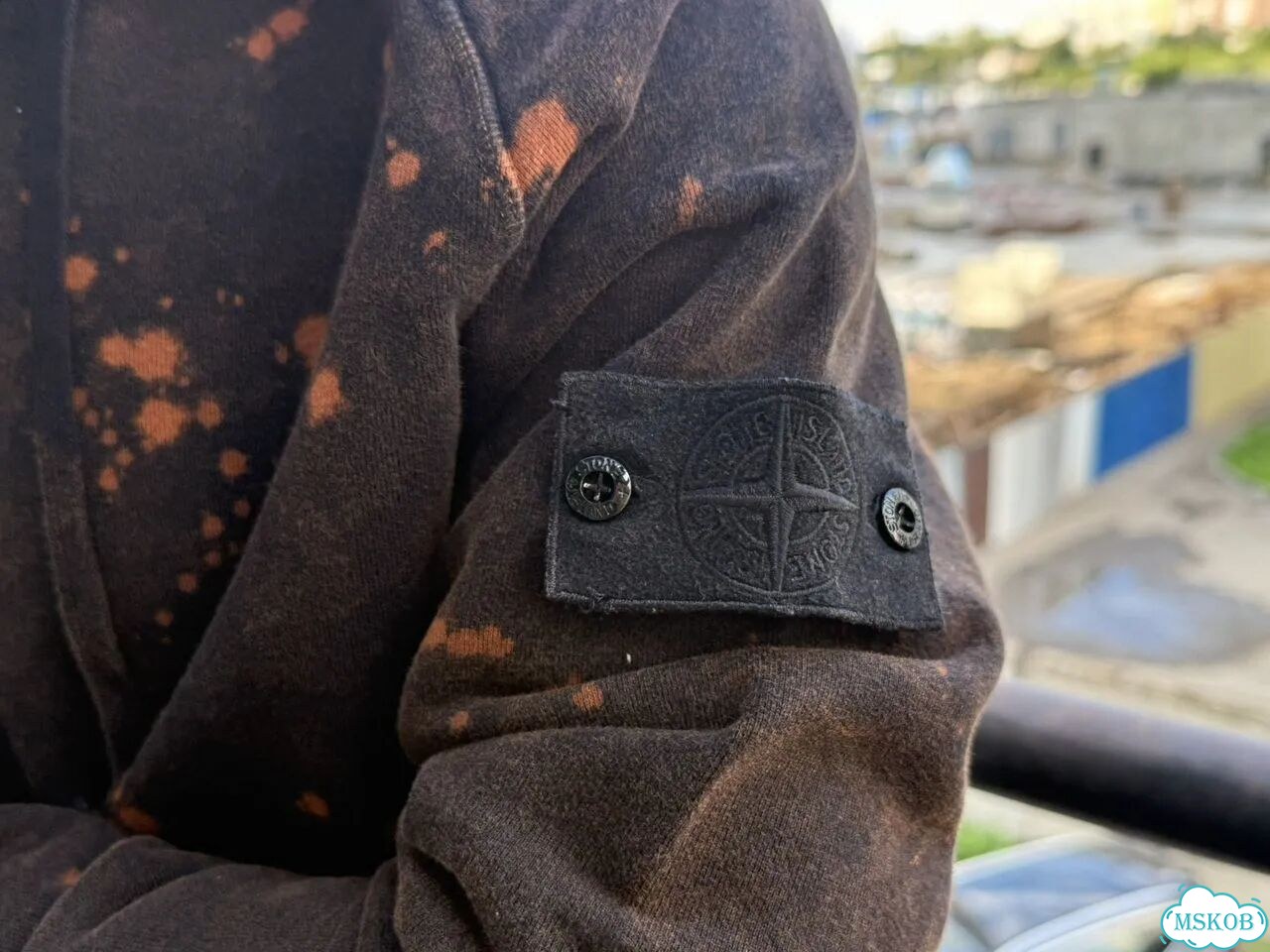 Худи stone island off dye хит 2026 фото 5