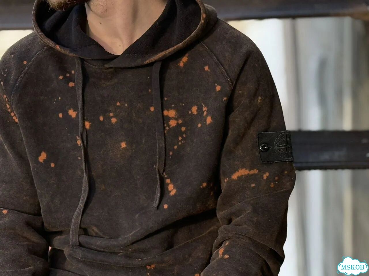 Худи stone island off dye хит 2026 фото 7