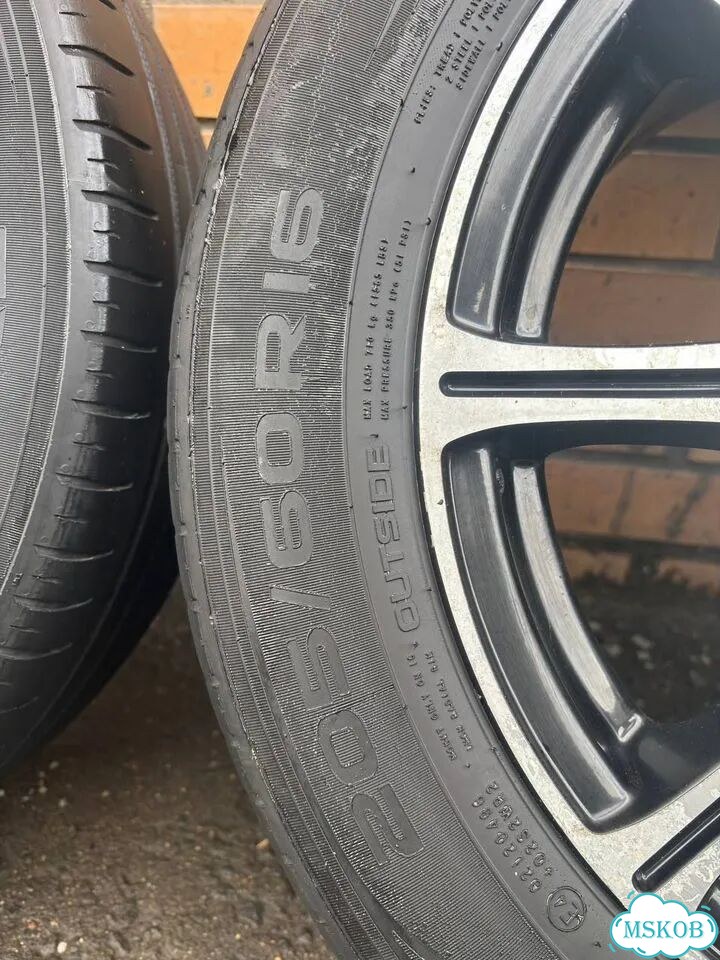 Диски с резиной r16 205/60/16. 5x114.3 фото 8