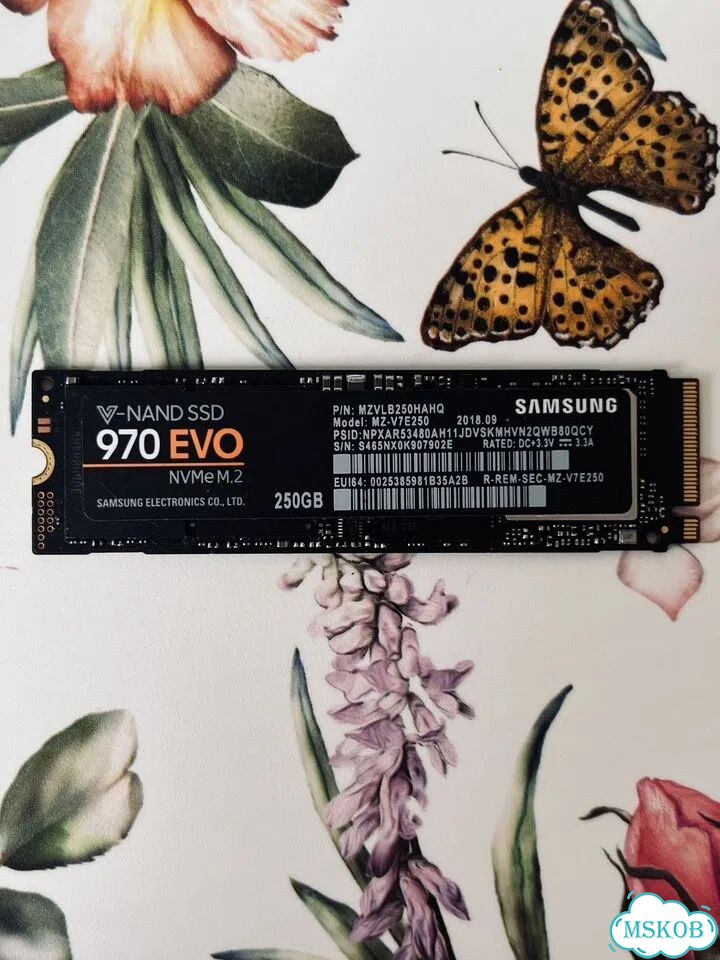 Ssd m2 nvme 250gb 970 EVO samsung фото 1