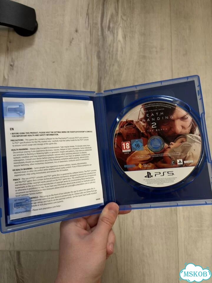 Диск Death stranding 2: on the beach ps5 фото 2
