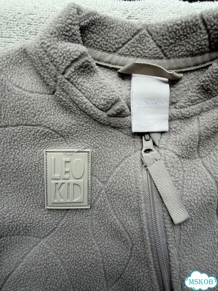 Флисовый комбинезон leokid 56-62 фото 4