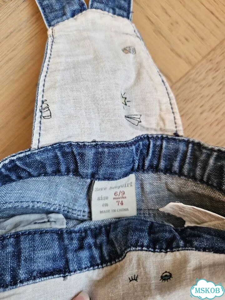 Комплект одежды вещи пакетом для девочки 74 Zara фото 4