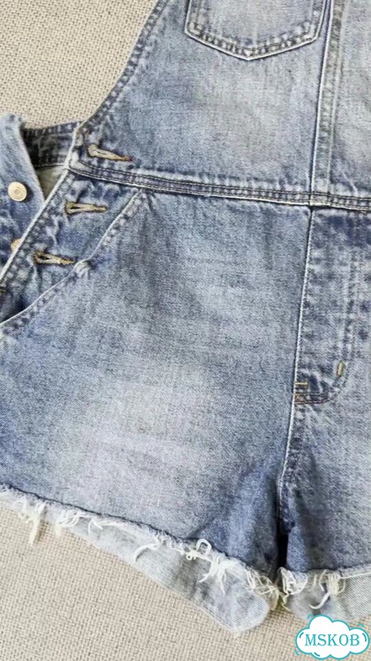 Джинсовые шорты pull and bear фото 1