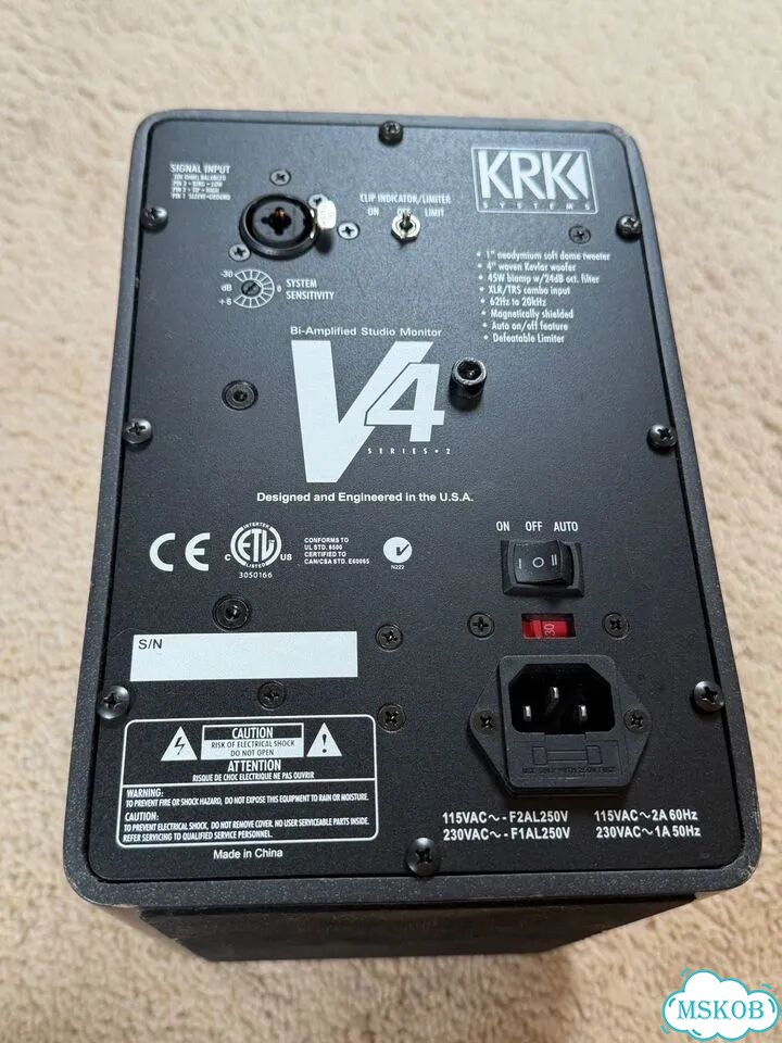 Студийные мониторы krk v4 фото 4