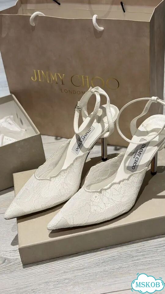 Боссоножки/Туфли Jimmy Choo Свадебные Кружевные фото 1