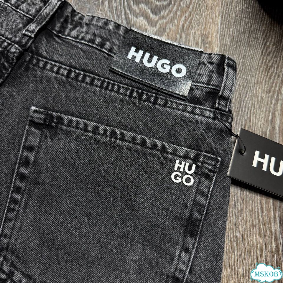Джинсовые шорты Hugo фото 3