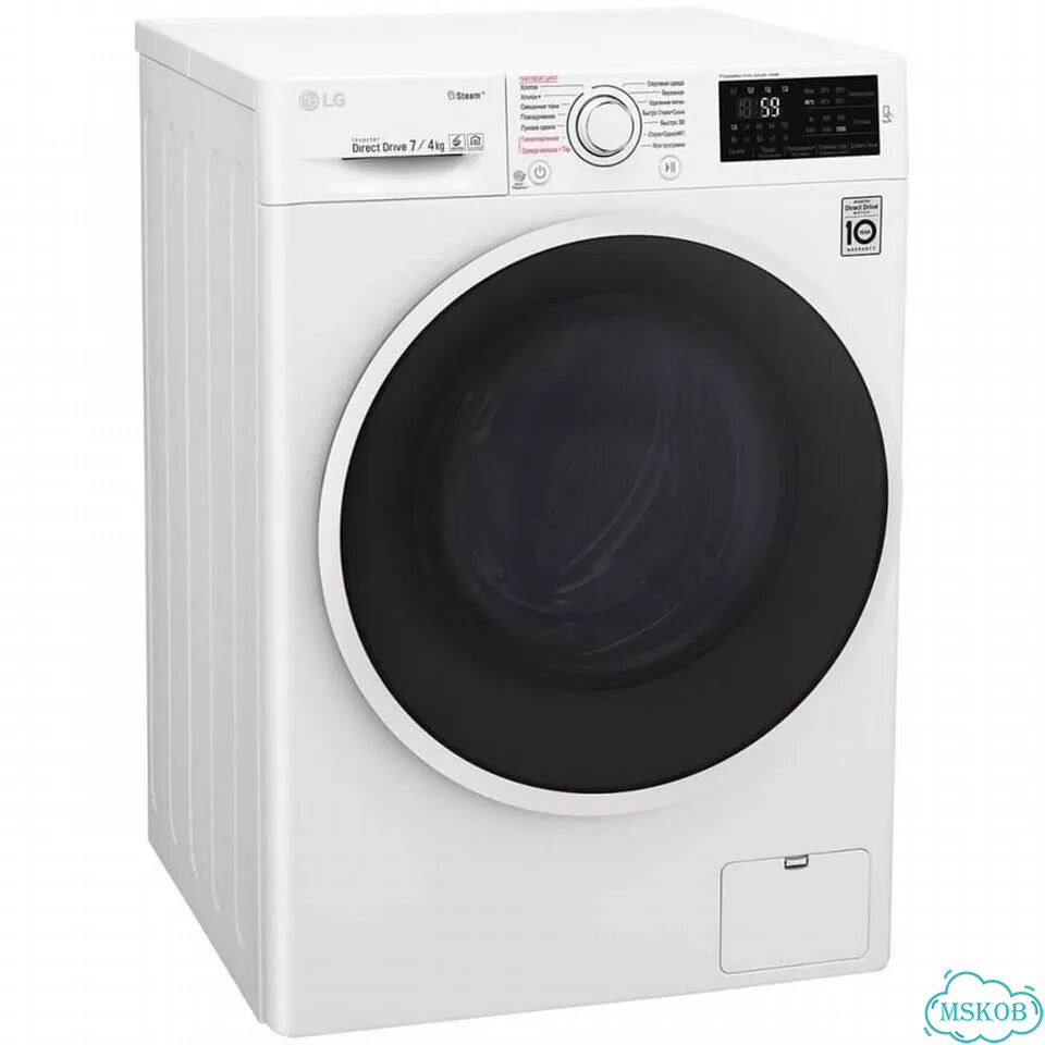 Стирально-сушильная машина LG F2J6HG0W фото 3