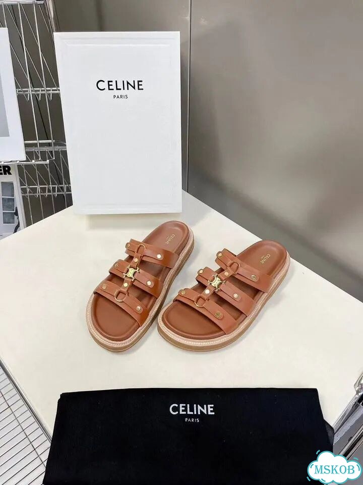 Женские сандалии/шлепанцы celine (36-42) фото 2