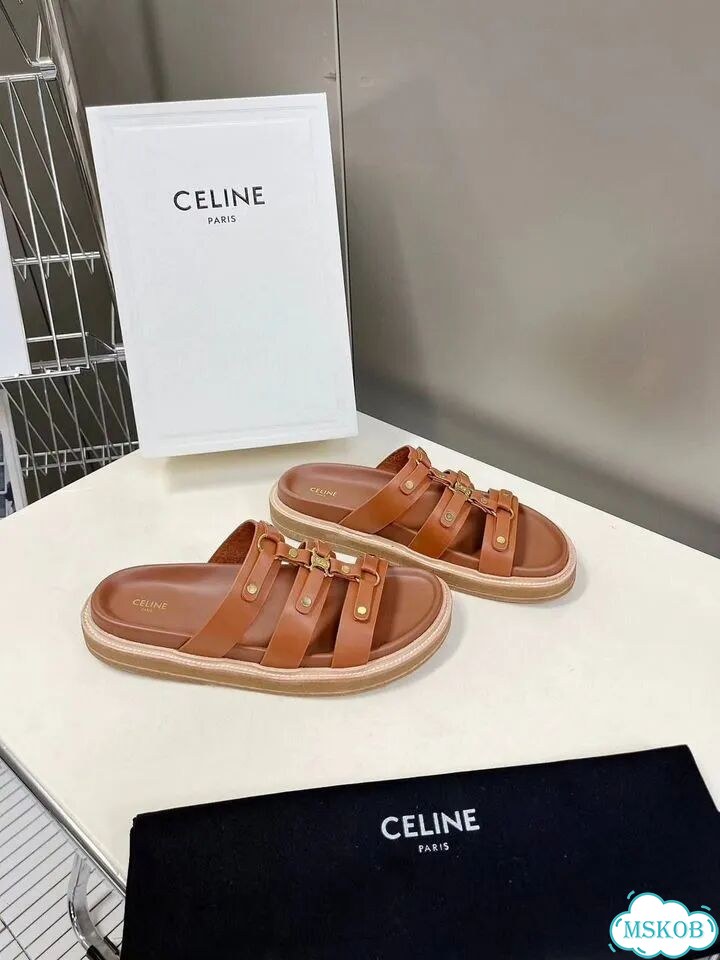 Женские сандалии/шлепанцы celine (36-42) фото 3