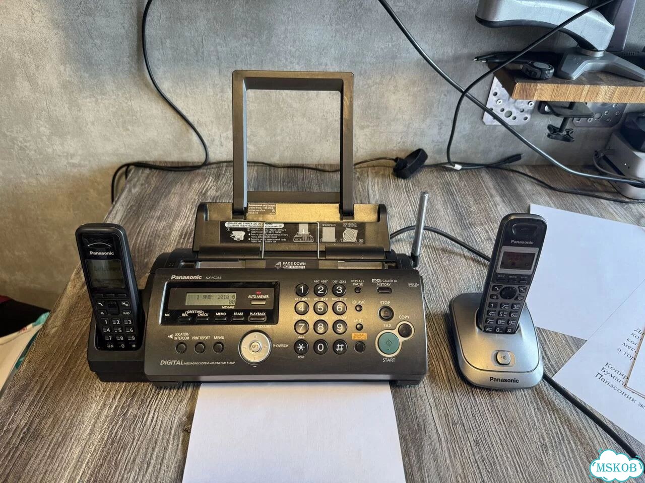 Факс Panasonic kx fc278ru фото 2