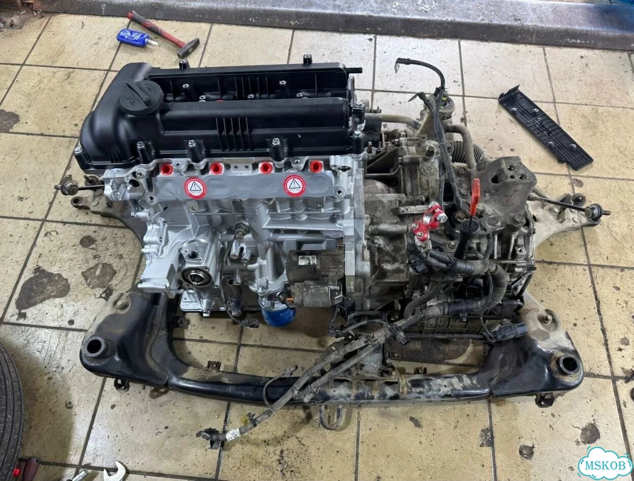Двс G4FA 1.4 л Kia Rio Kia Ceed фото 8