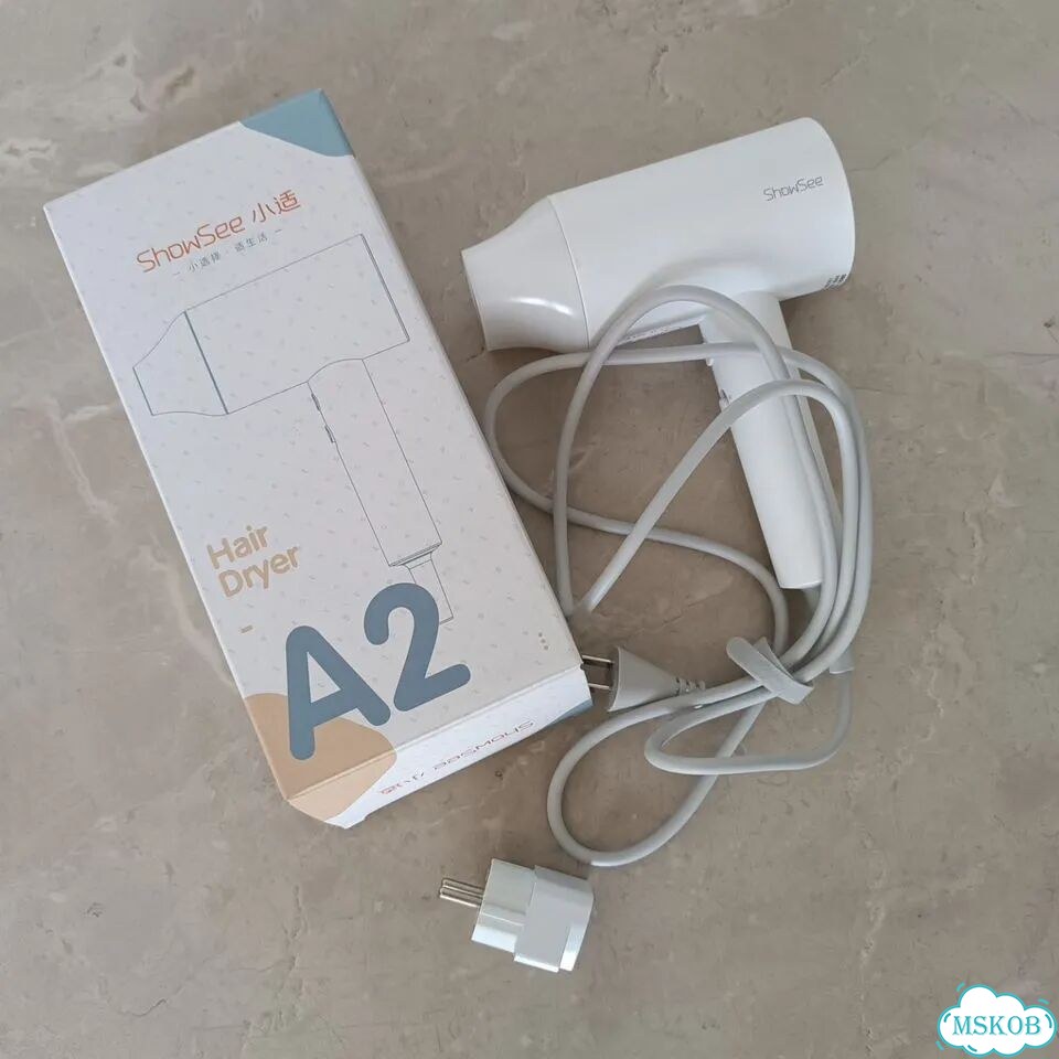 Фен Xiaomi ShowSee Hair Dryer A2 White фото 1