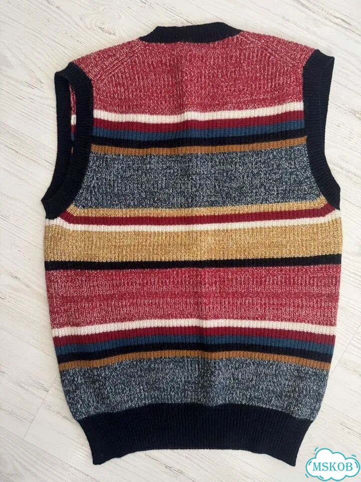 Жилет мужской M - вязаный Benetton фото 2