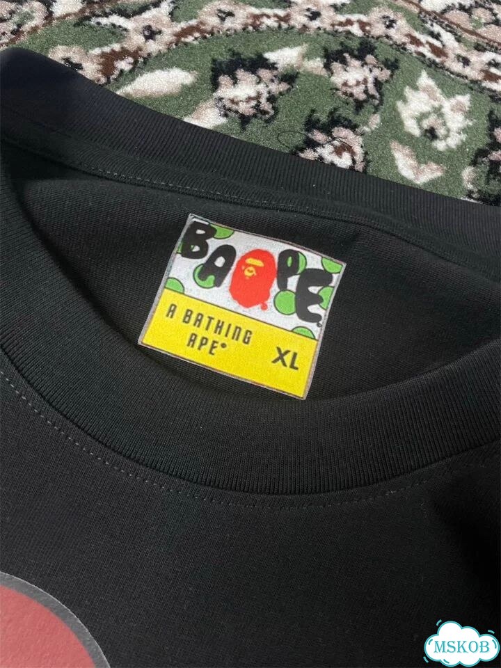Лонгслив bape x spanch bob фото 10