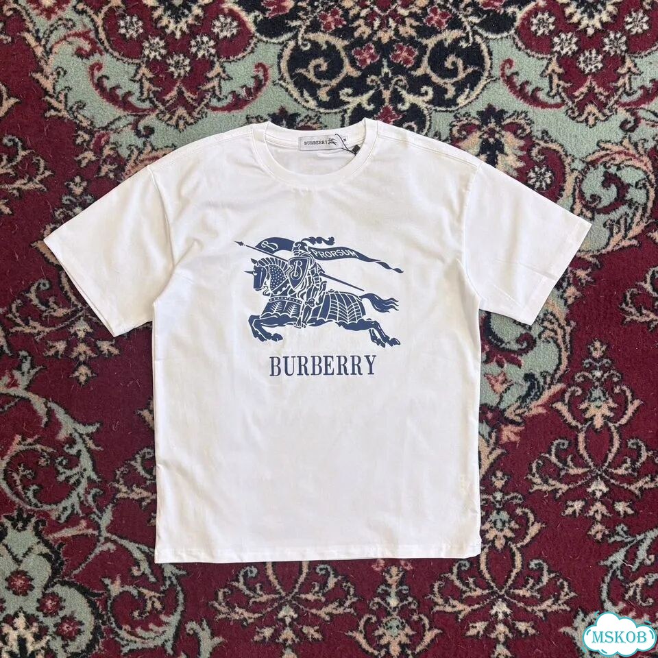 Burberry футболка белая фото 1