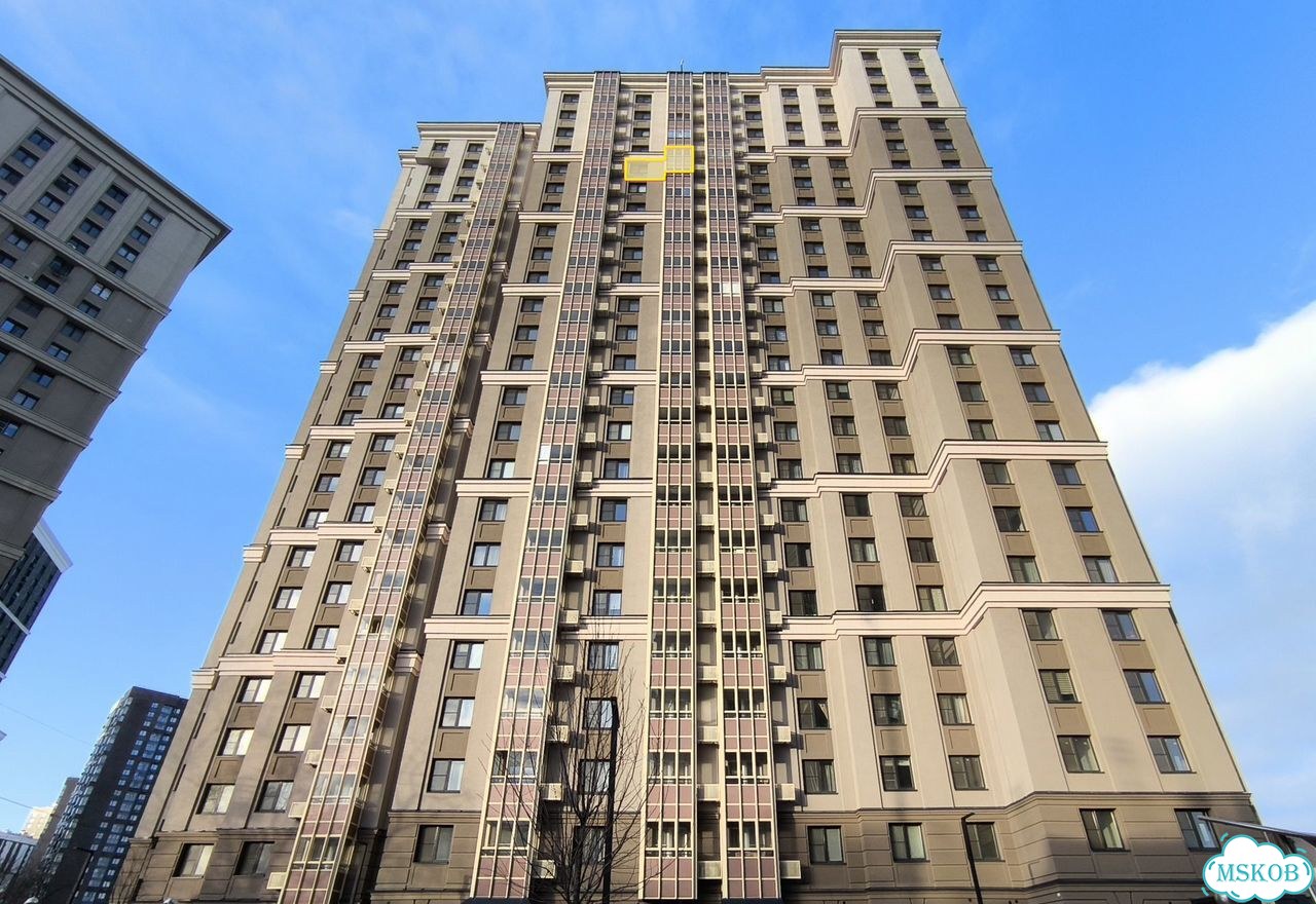 1-к. квартира, 42,8 м², 20/24 эт. фото 13