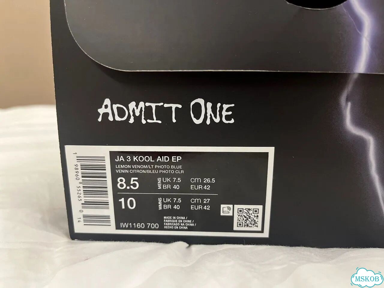 Nike JA 3 KOOl AID EP оригинал фото 6