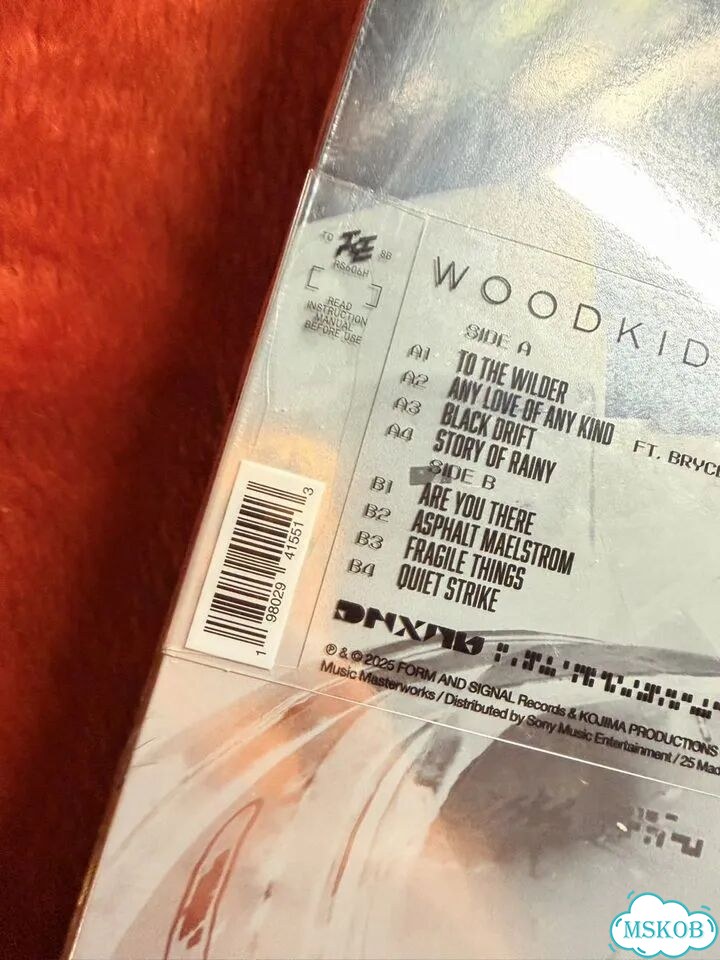 Цветной винил Woodkid For Death Stranding 2 США фото 7