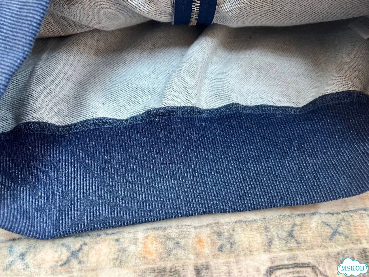 Зип худи Bape Indigo эксклюзив фото 5