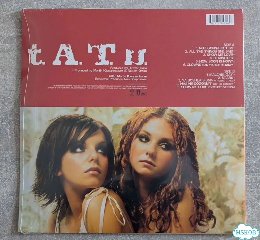 T.A.T.U. – 200 Km/h In The Wrong Lane LP винил фото 5