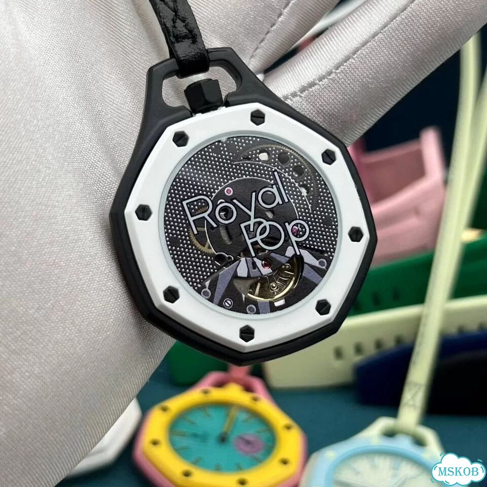 Часы механические Audemars Piguet Swatch Black фото 4