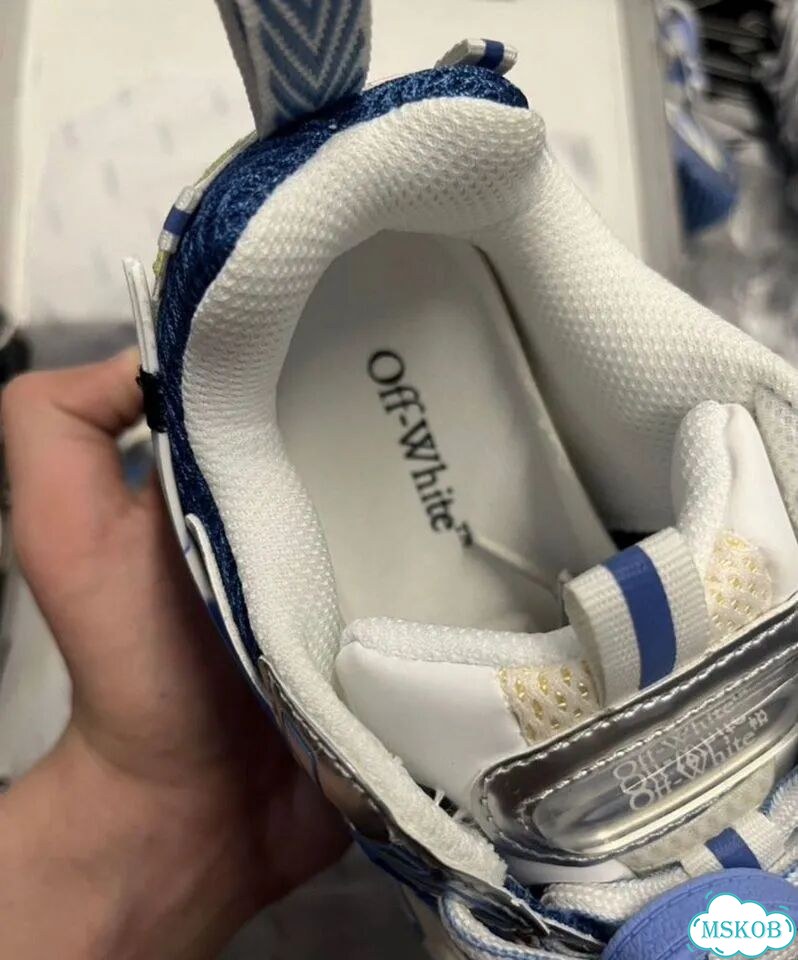 Off White Be Right Back Blue фото 4