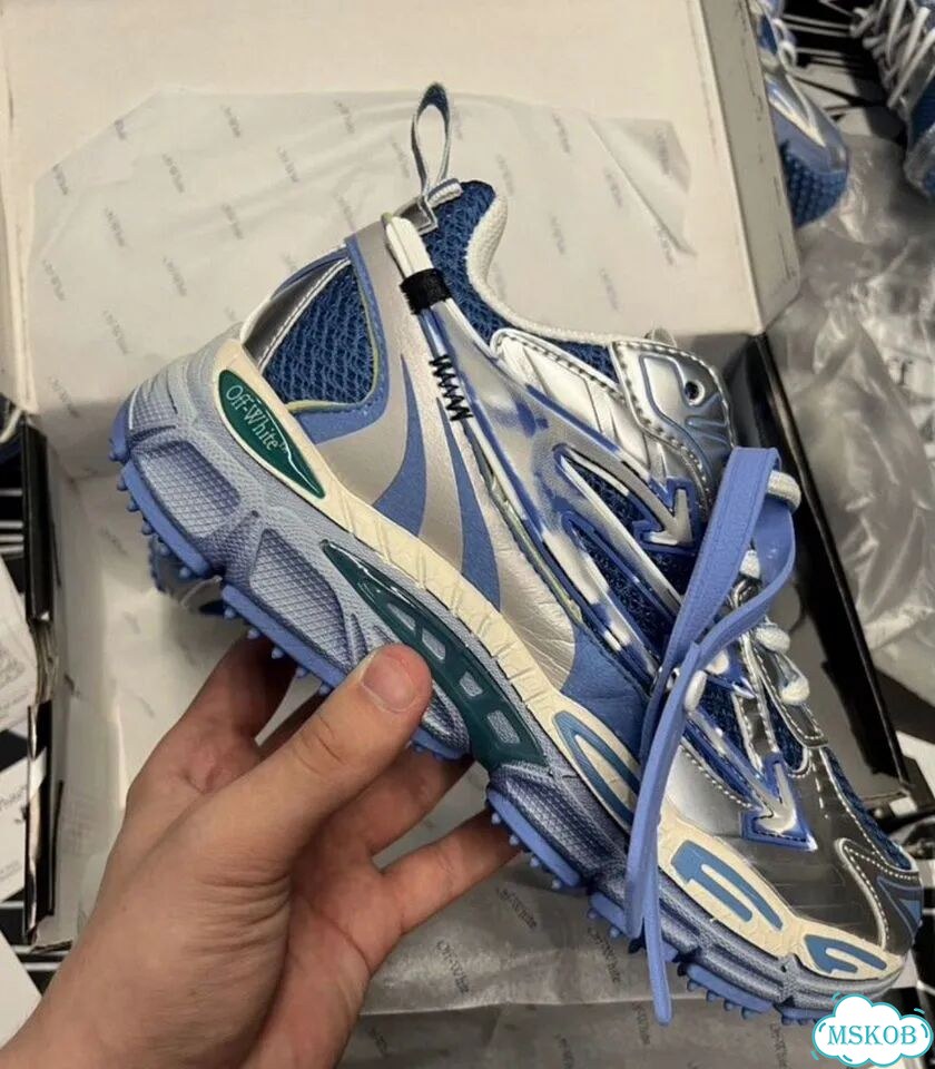 Off White Be Right Back Blue фото 5