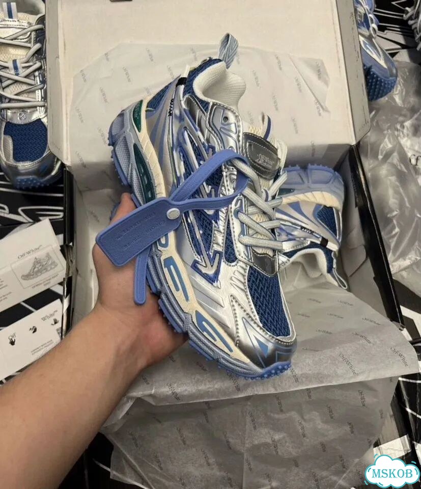 Off White Be Right Back Blue фото 8