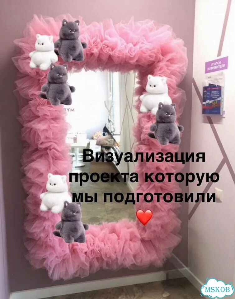 Декор зеркала фото 2