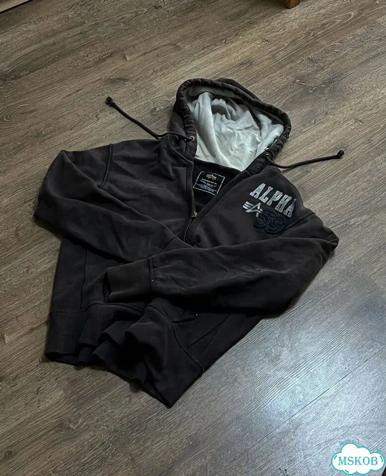 Alpha industries кофта винтаж фото 2