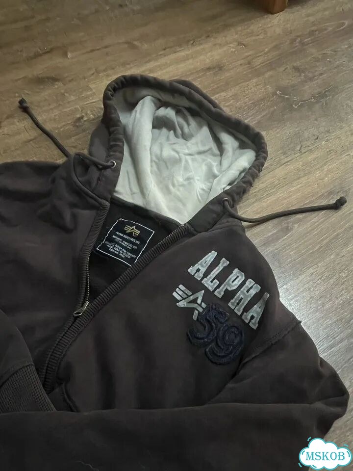 Alpha industries кофта винтаж фото 3