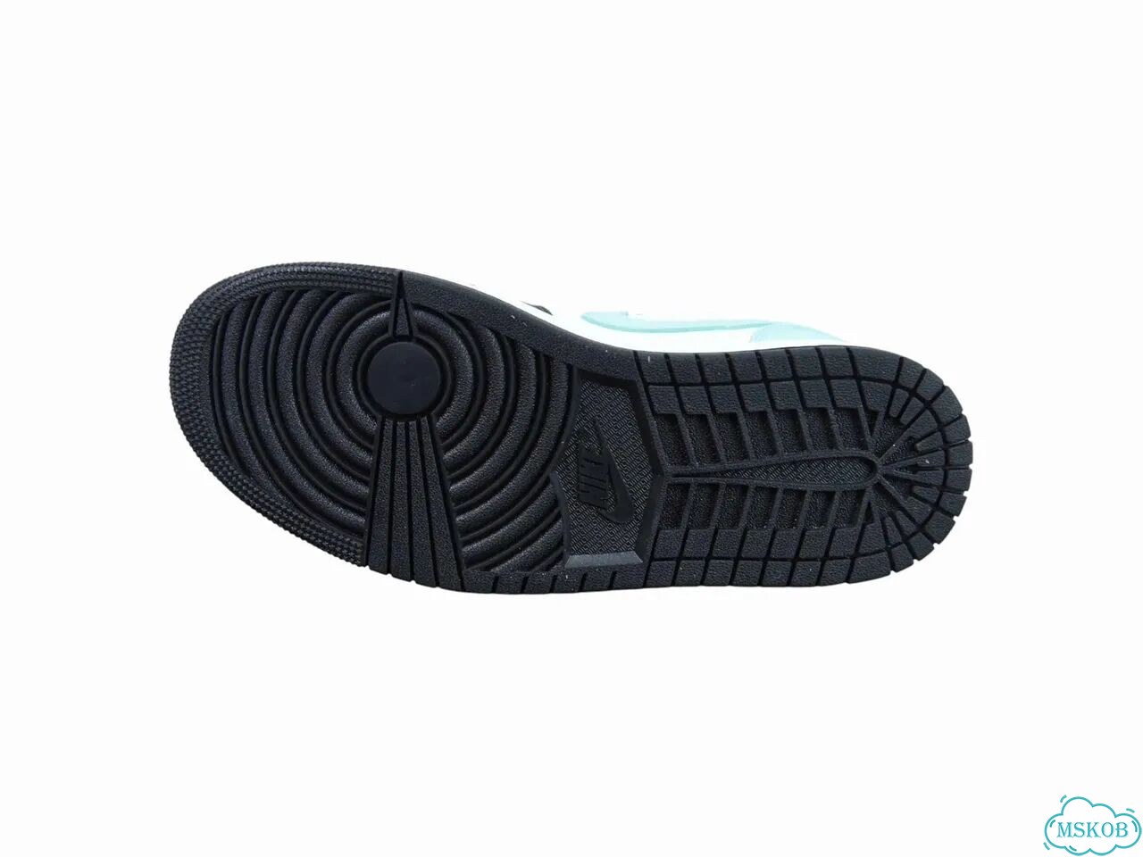 Air Jordan 1 Low Green Glow кроссовки фото 6