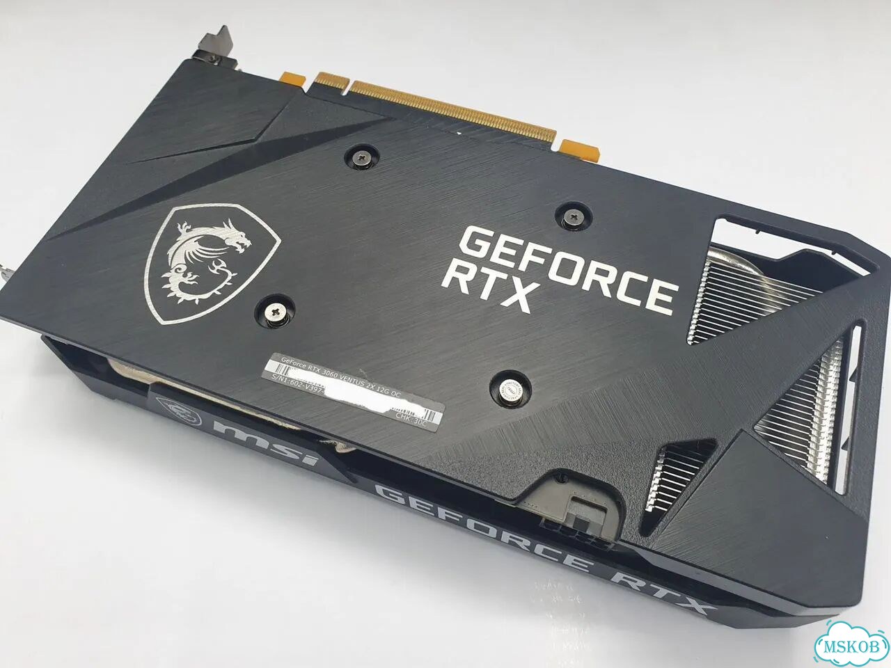 Видеокарта MSI RTX 3060 Ventus 2X фото 1