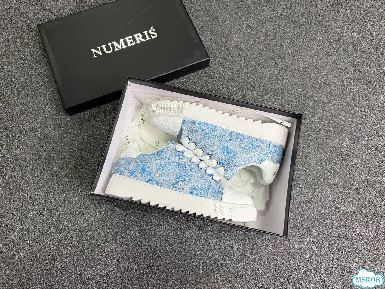 Кеды Numeris atelier голубые фото 5