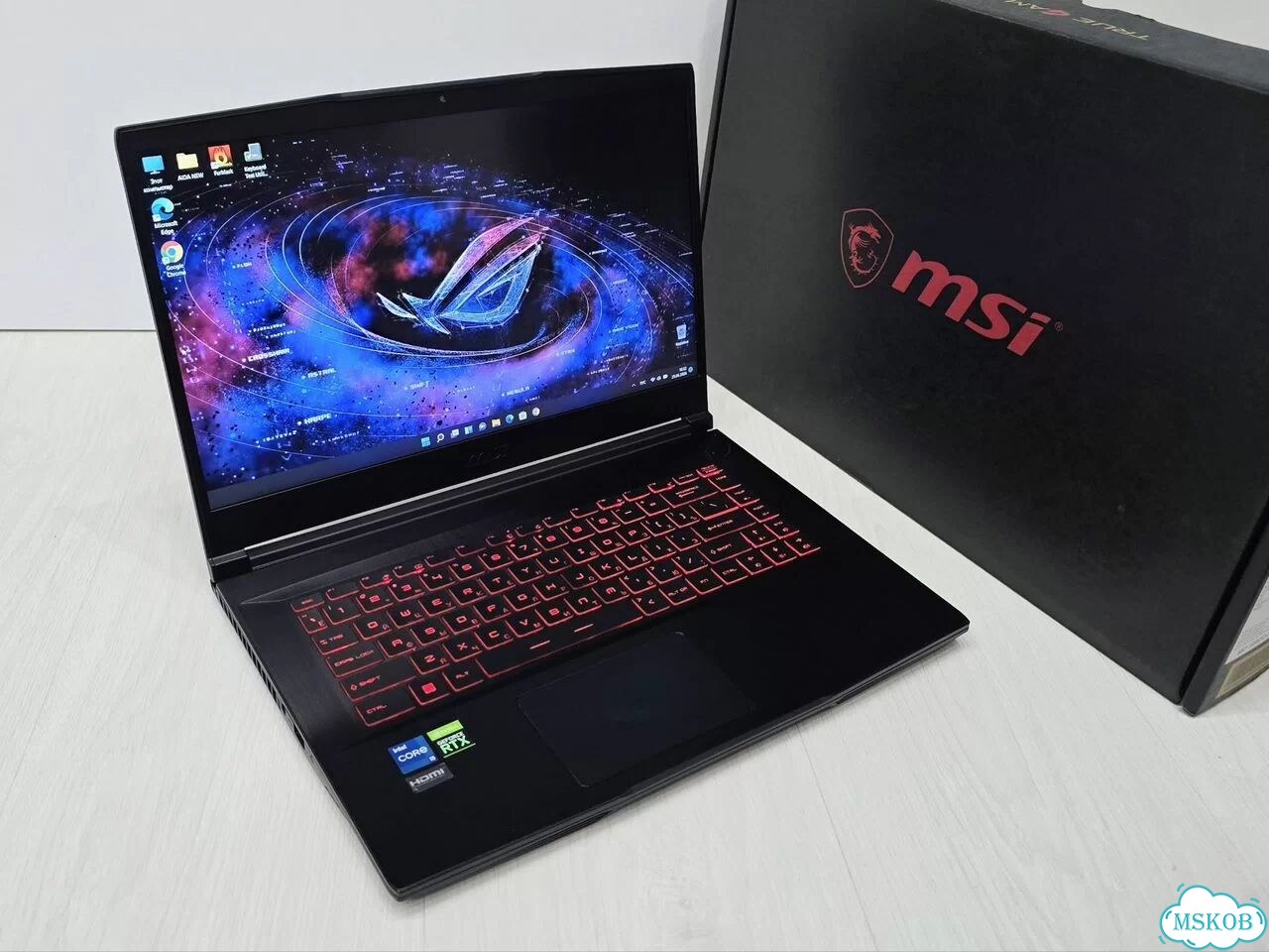 Игровой MSI (144Hz/RTX 3050/i5-11400H/16GB/512GB) фото 1