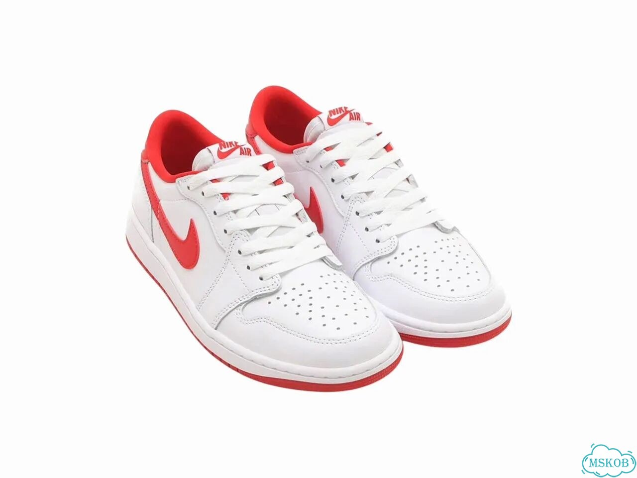 Air Jordan 1 Low OG University Red кроссовки фото 3