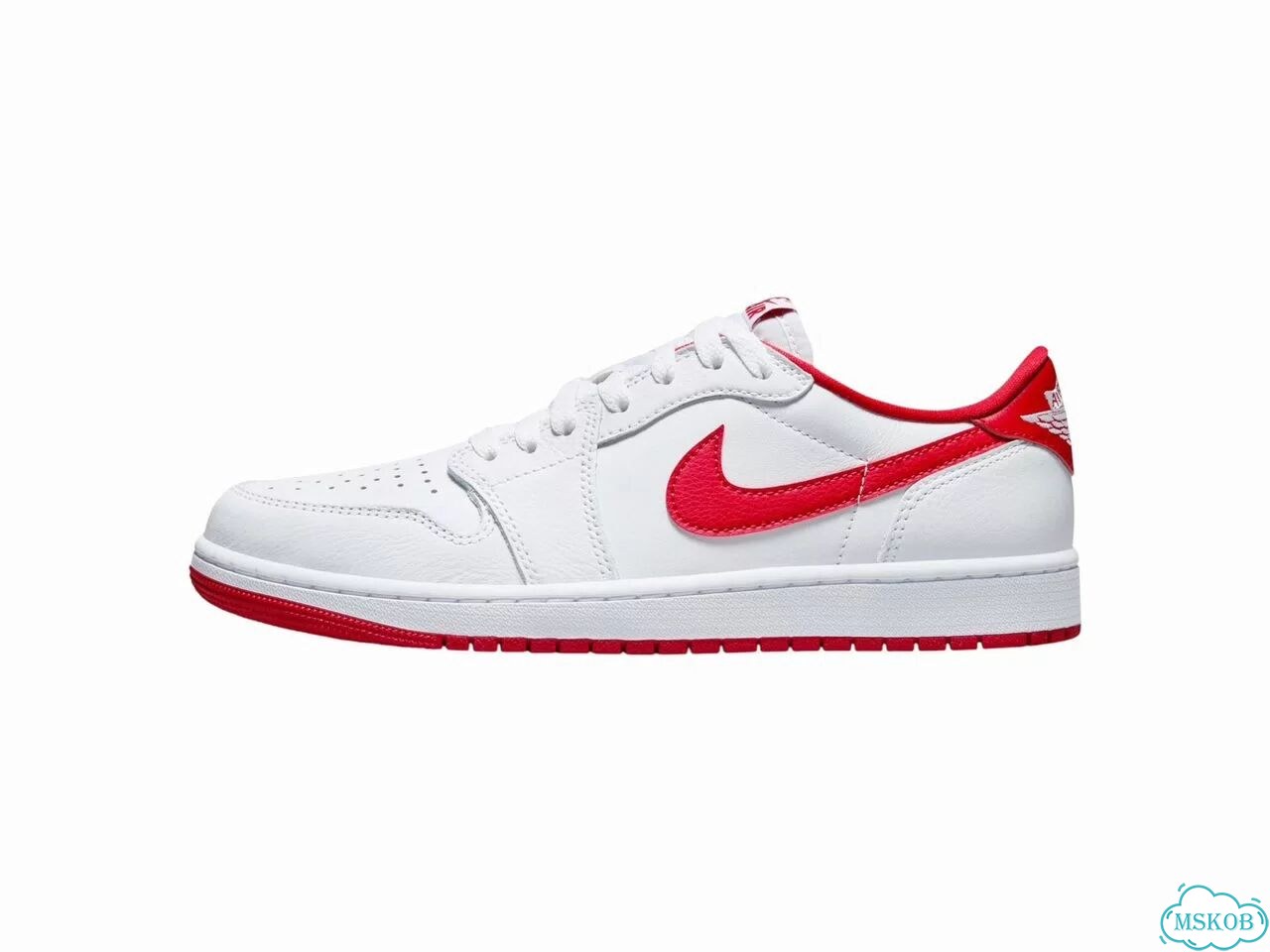 Air Jordan 1 Low OG University Red кроссовки фото 5