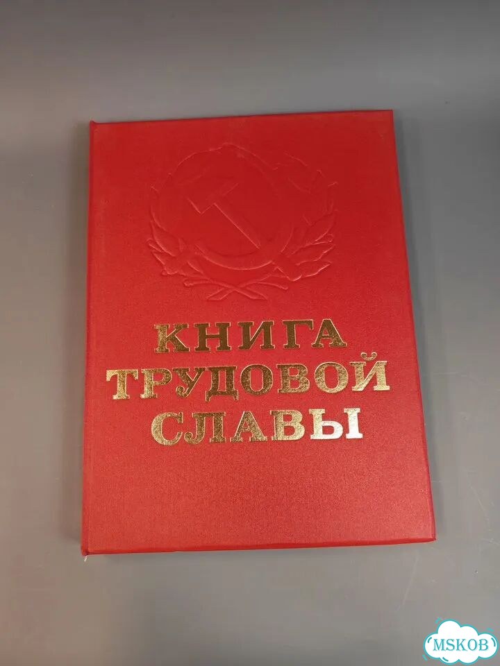Книга трудовой славы фото 2