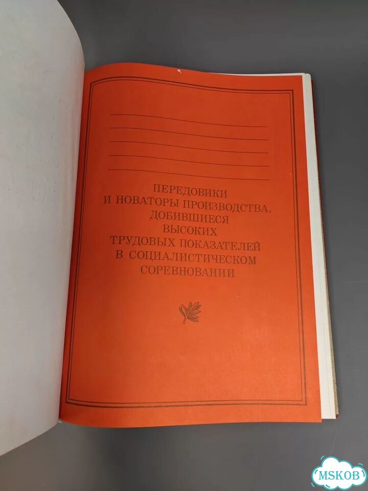 Книга трудовой славы фото 5