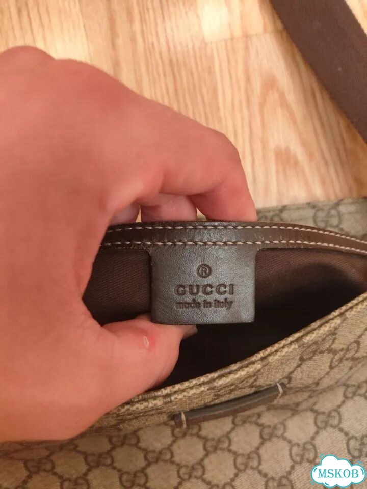 Сумка gucci gg supreme monogram canvas фото 3