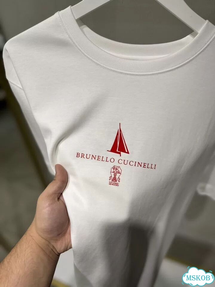 Brunello cucinelli футболка фото 3