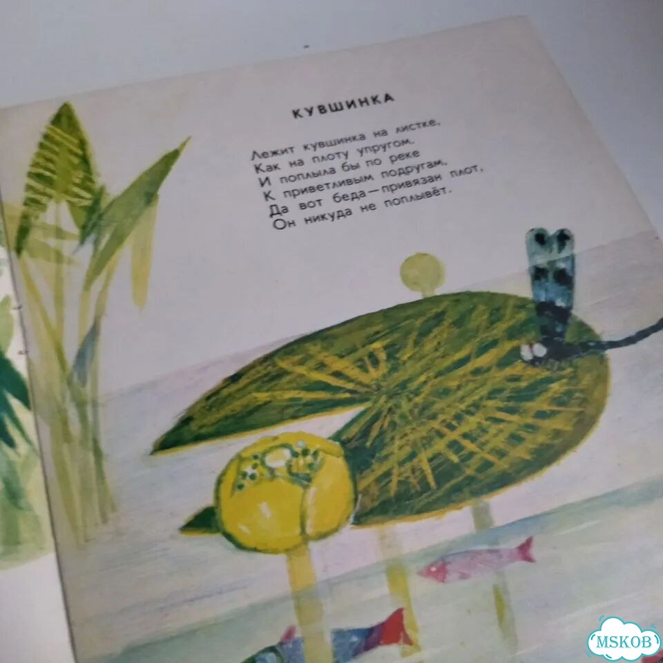 Детские книги СССР Лужайка Серова 1985 фото 10