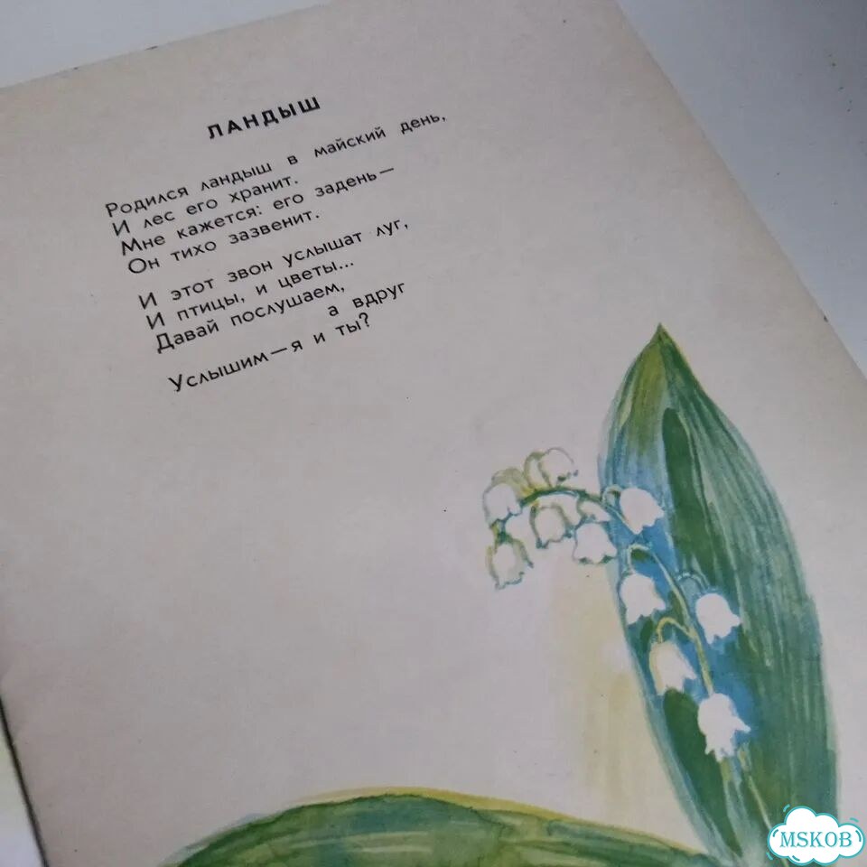 Детские книги СССР Лужайка Серова 1985 фото 4