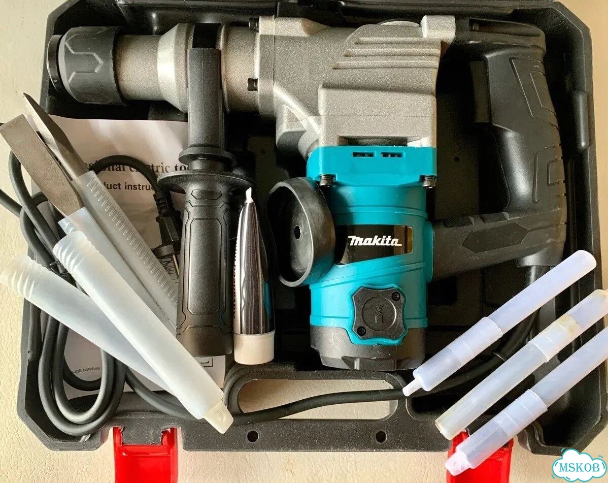 Перфоратор мощный Makita бочковой 1200W фото 1
