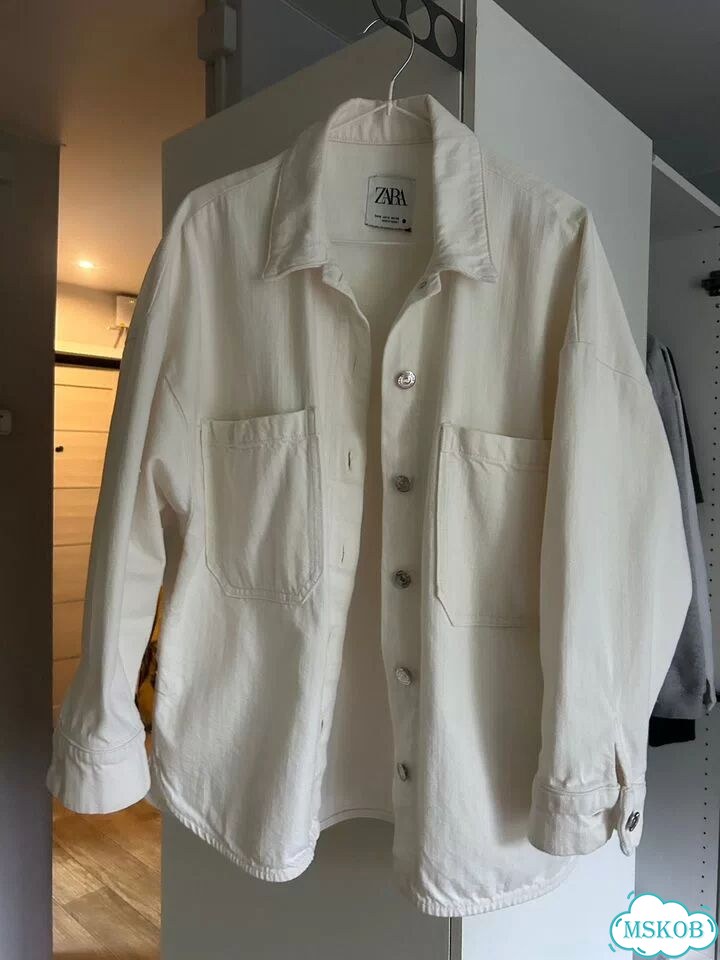 Рубашка джинсовая Zara фото 2