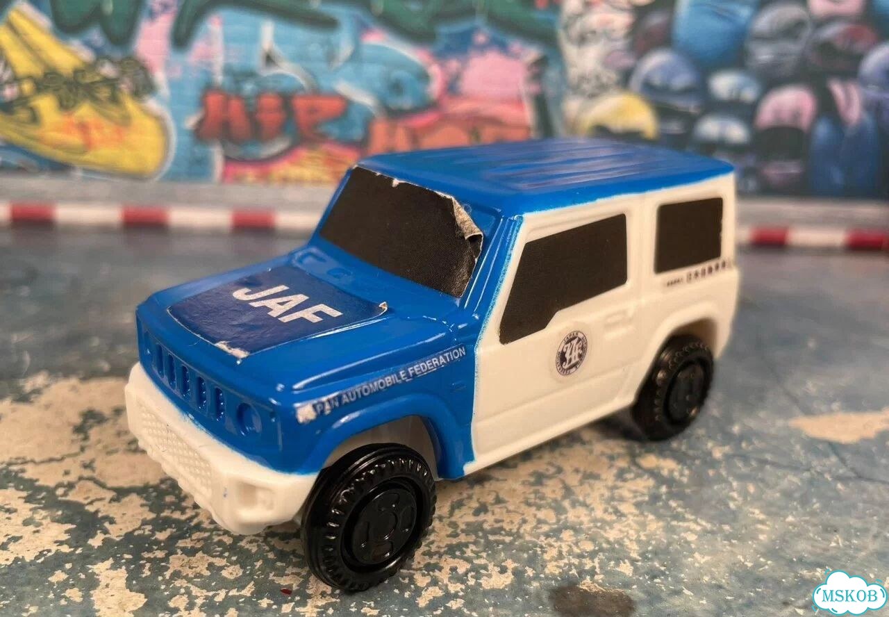 Suzuki Jimny JAF Road servise car 1/43 tomica 2023 china McDonalds фото 1