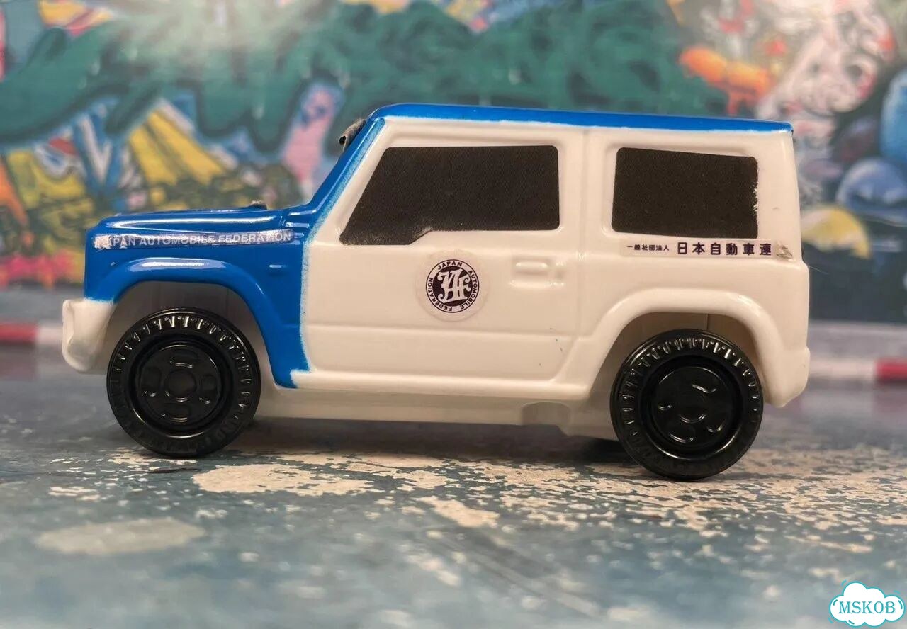 Suzuki Jimny JAF Road servise car 1/43 tomica 2023 china McDonalds фото 3