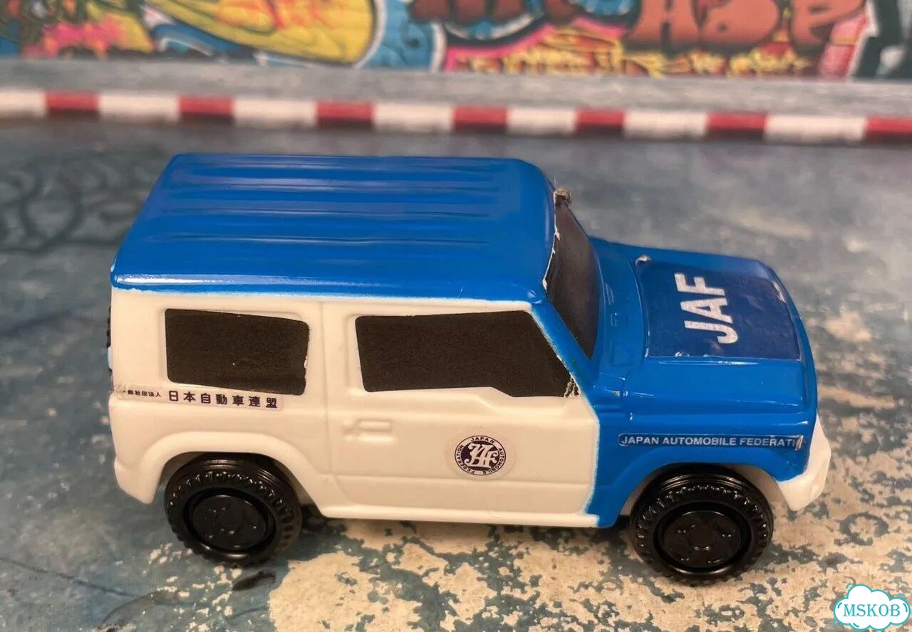 Suzuki Jimny JAF Road servise car 1/43 tomica 2023 china McDonalds фото 4